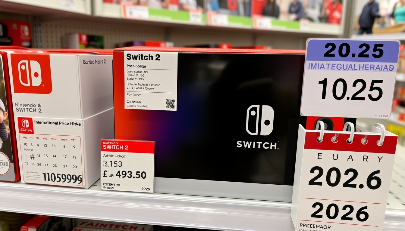 Prize Swetch Nintendo Switch 2 Price: US, EU, UK & Ireland (2026 Hike) - City Signal SG